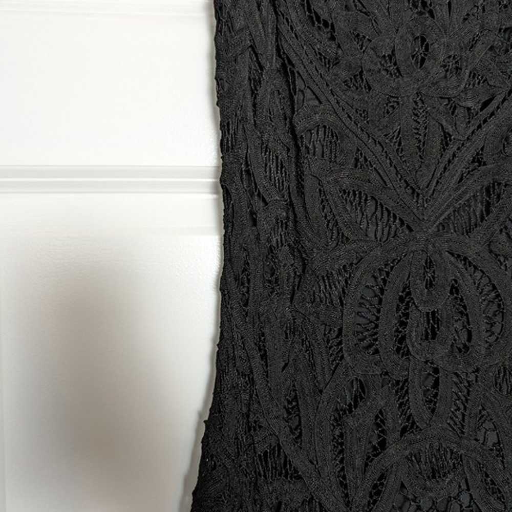 Cache Black Vintage Dress Size 4 Midi Maxi Weddin… - image 3
