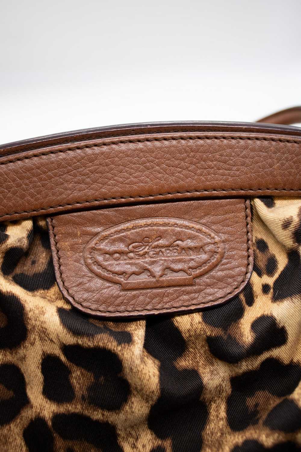 Dolce & Gabbana Leopard Semi Shoulder Duffle Bag - image 2