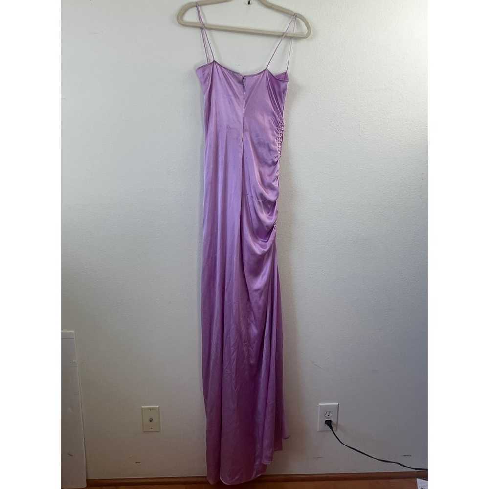 Priscavera Silk Gown - ~Ruched Purple Lavender Dr… - image 3