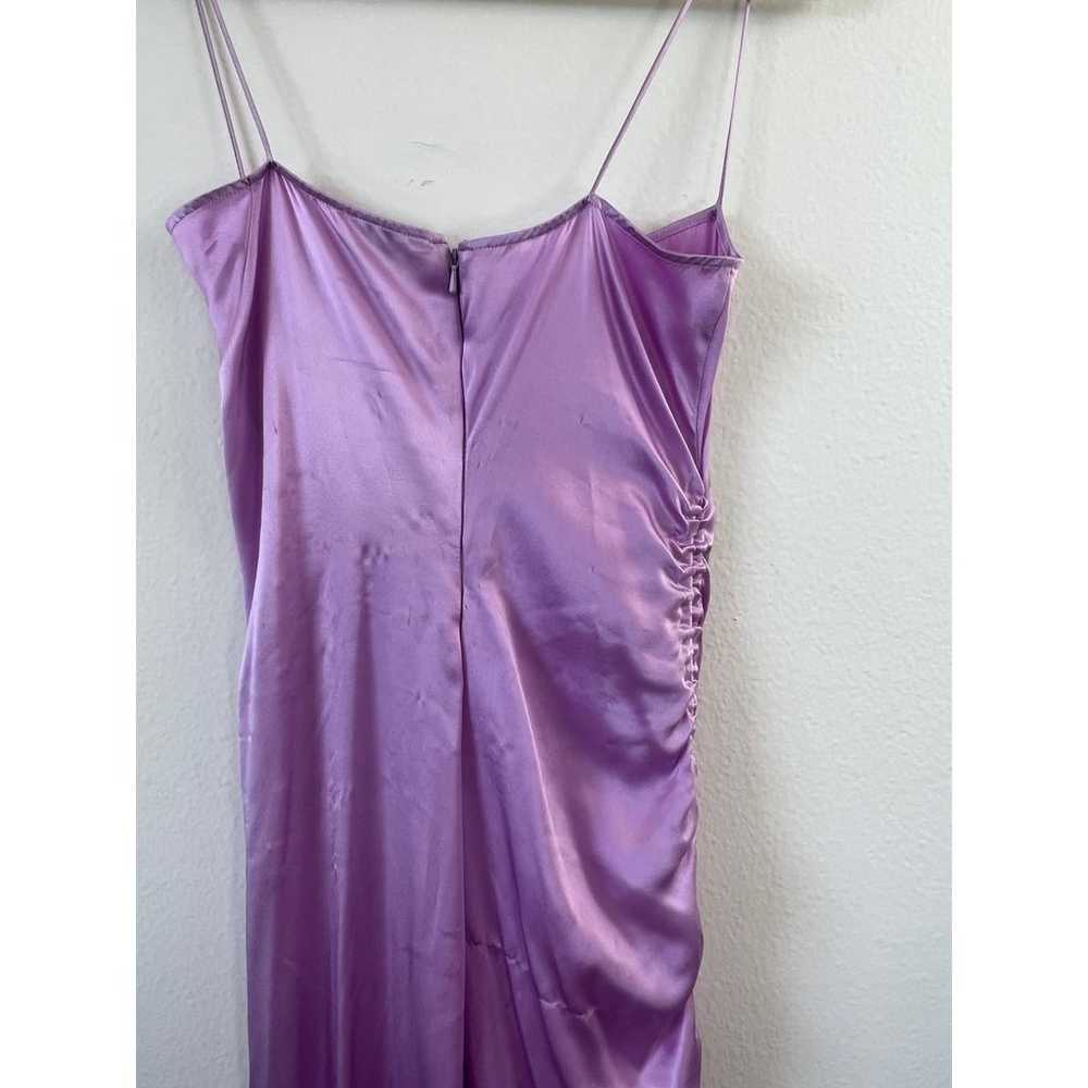 Priscavera Silk Gown - ~Ruched Purple Lavender Dr… - image 5