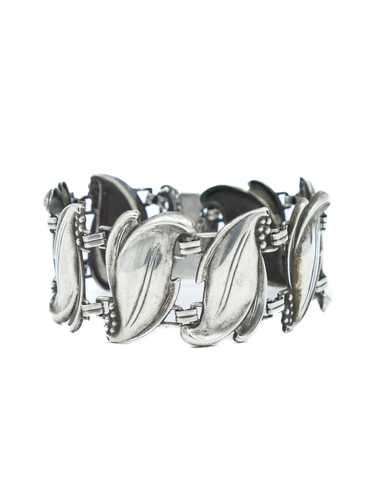 Silver Leaf Bracelet