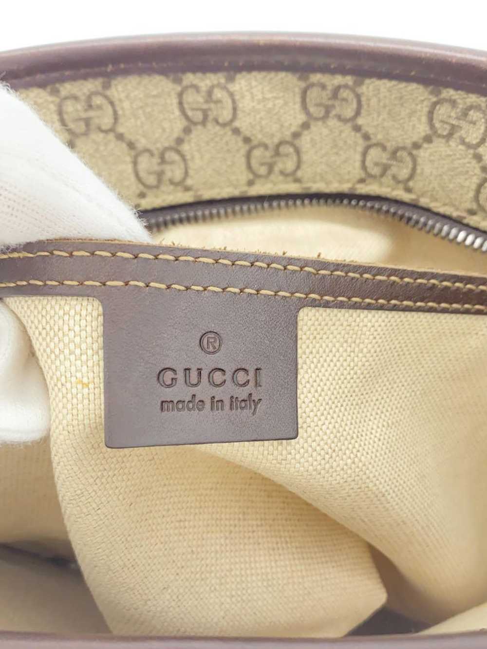 Used Gucci Tote Bag Gg Plus/Pvc/Brw - image 5
