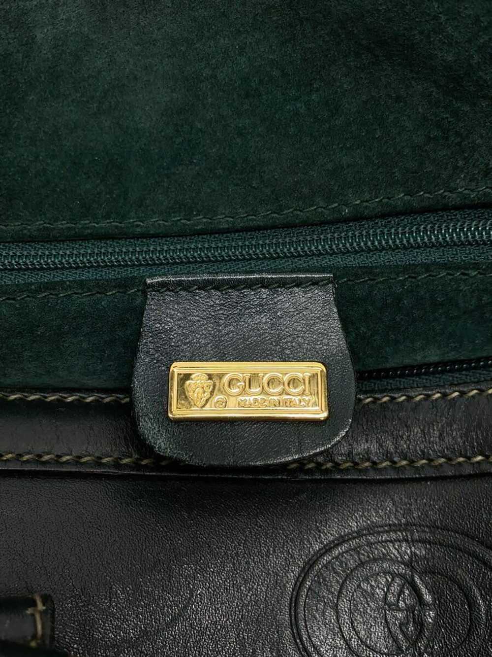 Used Gucci Boston Bag/Suede/Grn Bag - image 5