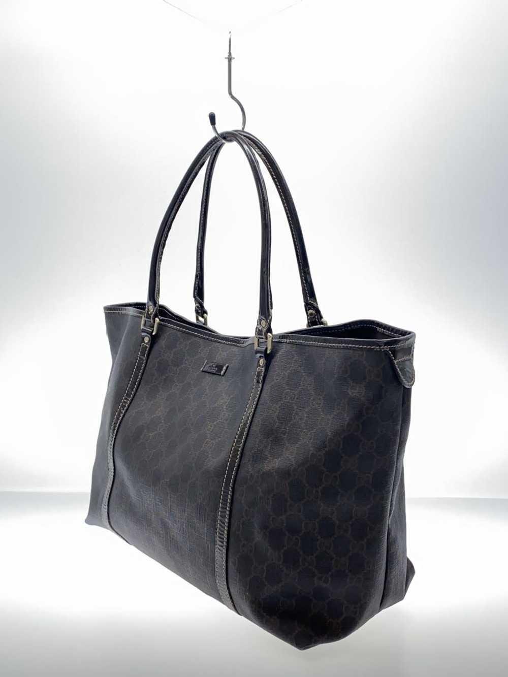 Used Gucci Tote Bag Gg Plus/Pvc/Brw - image 2