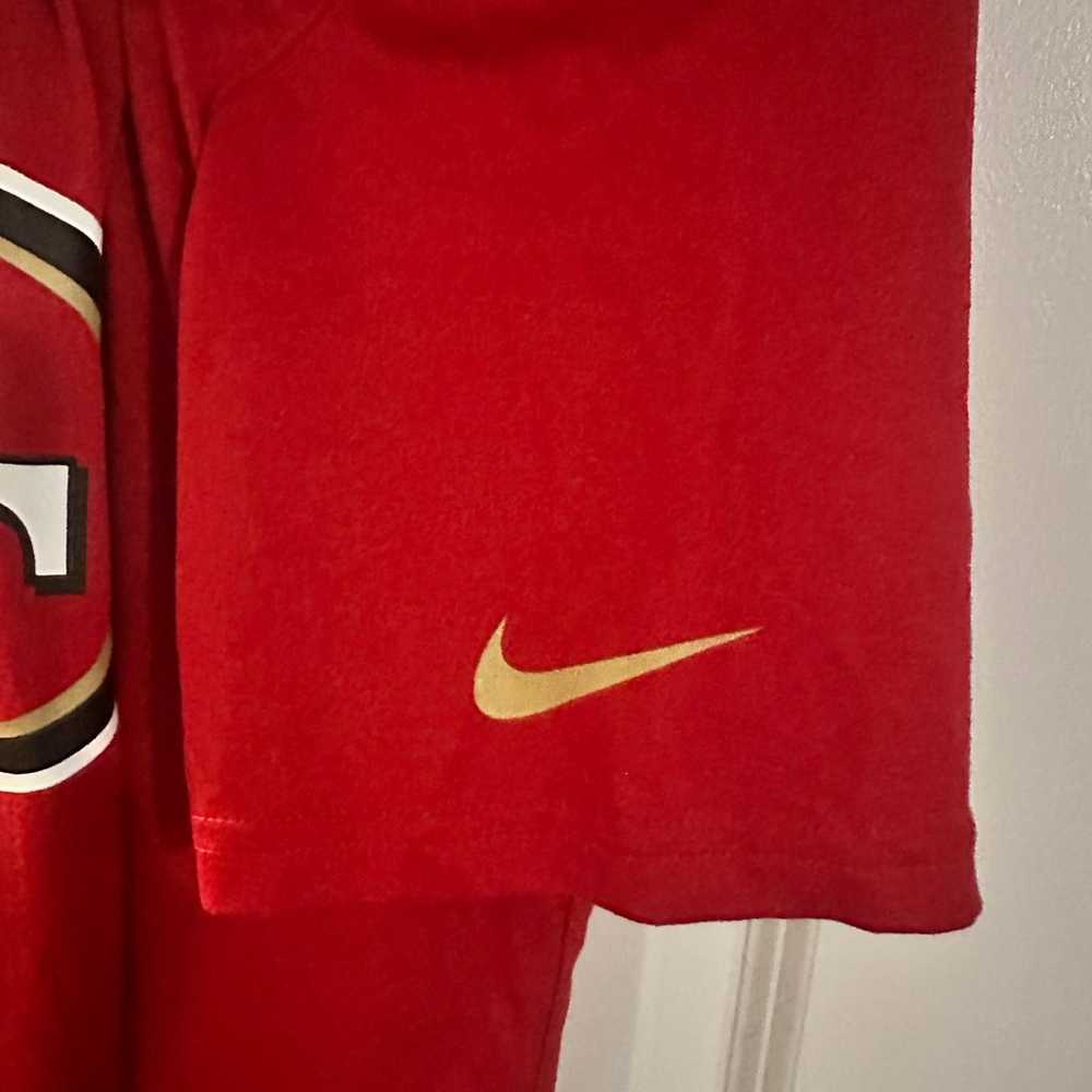 Nike San Francisco 49ers Red Tee Medium - image 2