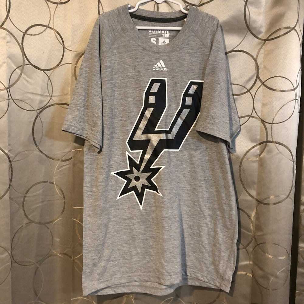 San Antonio Spurs Adidas Men S Short Sleeve T-Shi… - image 2