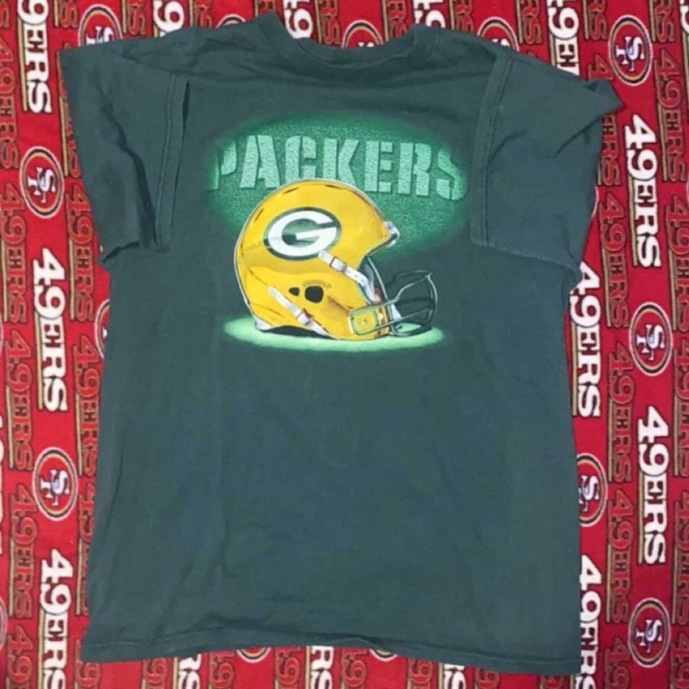 nfl green bay Packers shirt large - image 2