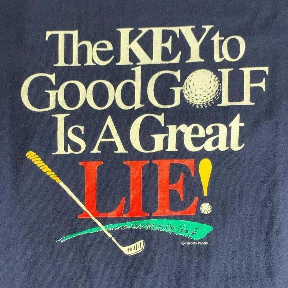 Vintage 90s Golf Comedy Shirt - image 2