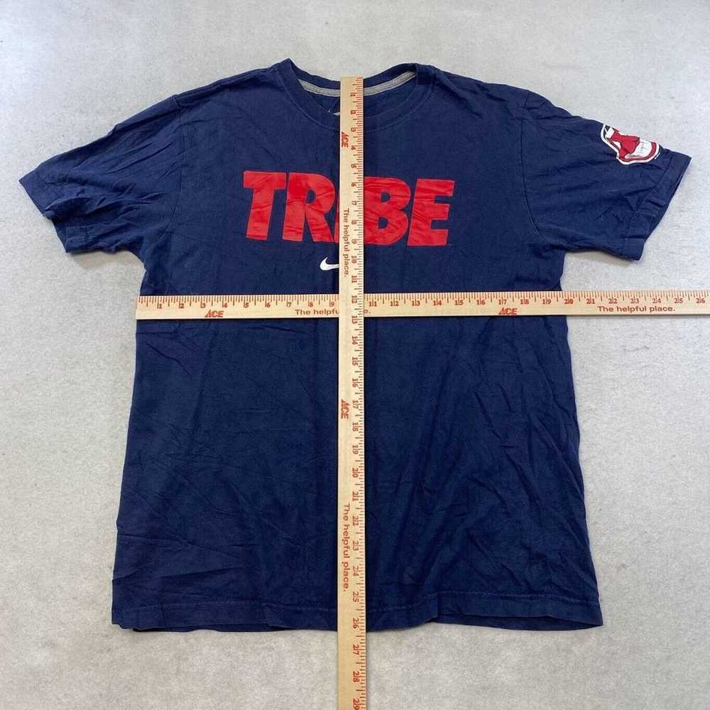 MLB Nike Cleveland Indians Tribe Tee Thrifted Vin… - image 5