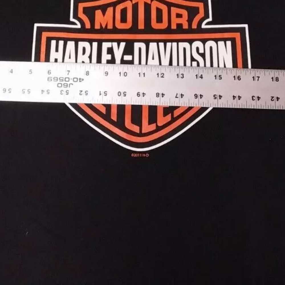 Harley Davidson T Shirt L A.D Farrows Columbus Oh… - image 11