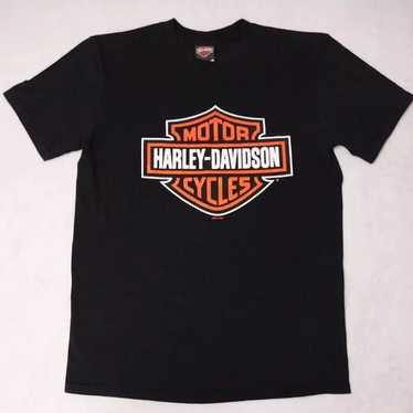 Harley Davidson T Shirt L A.D Farrows Columbus Oh… - image 1
