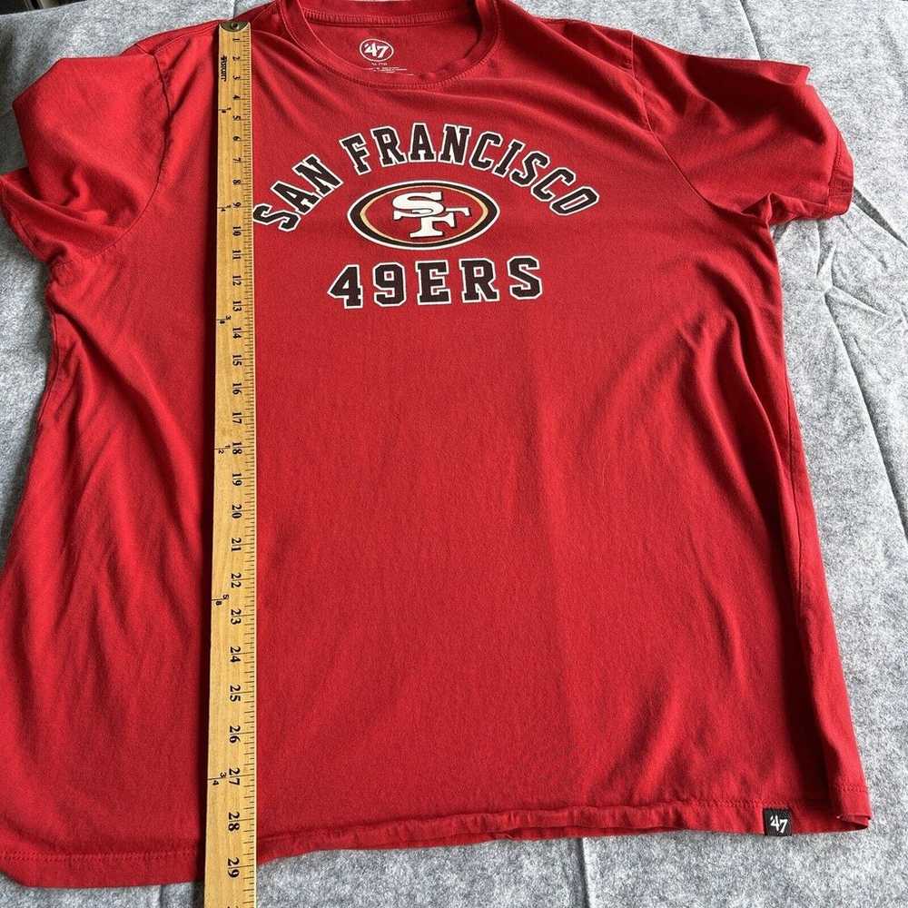 47 San Francisco 49ers Shirt Adult Extra Large XL… - image 8
