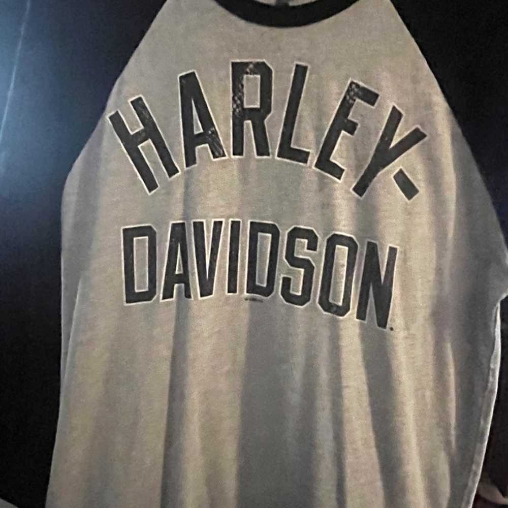 Harley-Davidson 3/4 length shirt - image 5