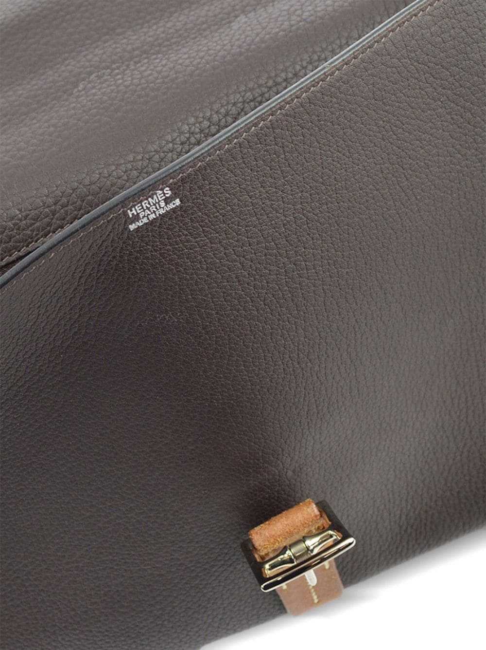 Hermès Pre-Owned 2004 Etriviere briefcase - Brown - image 4