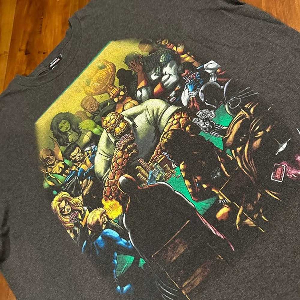 Vintage Marvel Comics Fantastic 4 Thing Shirt Mad… - image 2