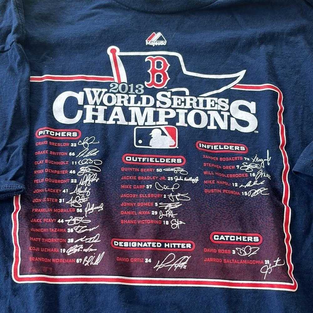 Majestic Boston Red Sox 2013 World Series Champio… - image 3