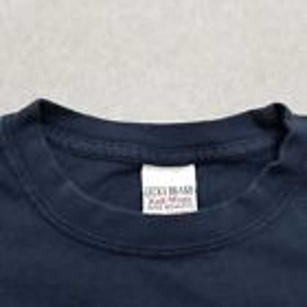 Vintage Lucky Brand Shirt Mens Medium Blue Long S… - image 10