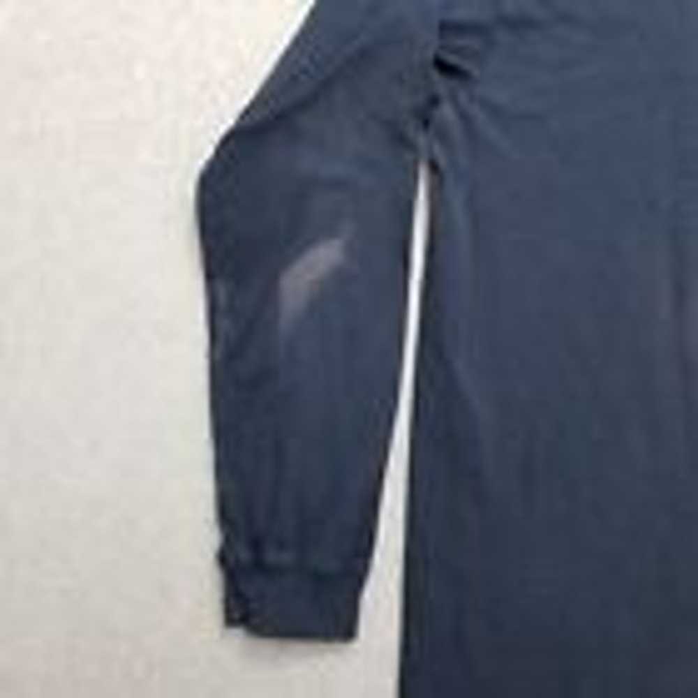 Vintage Lucky Brand Shirt Mens Medium Blue Long S… - image 2