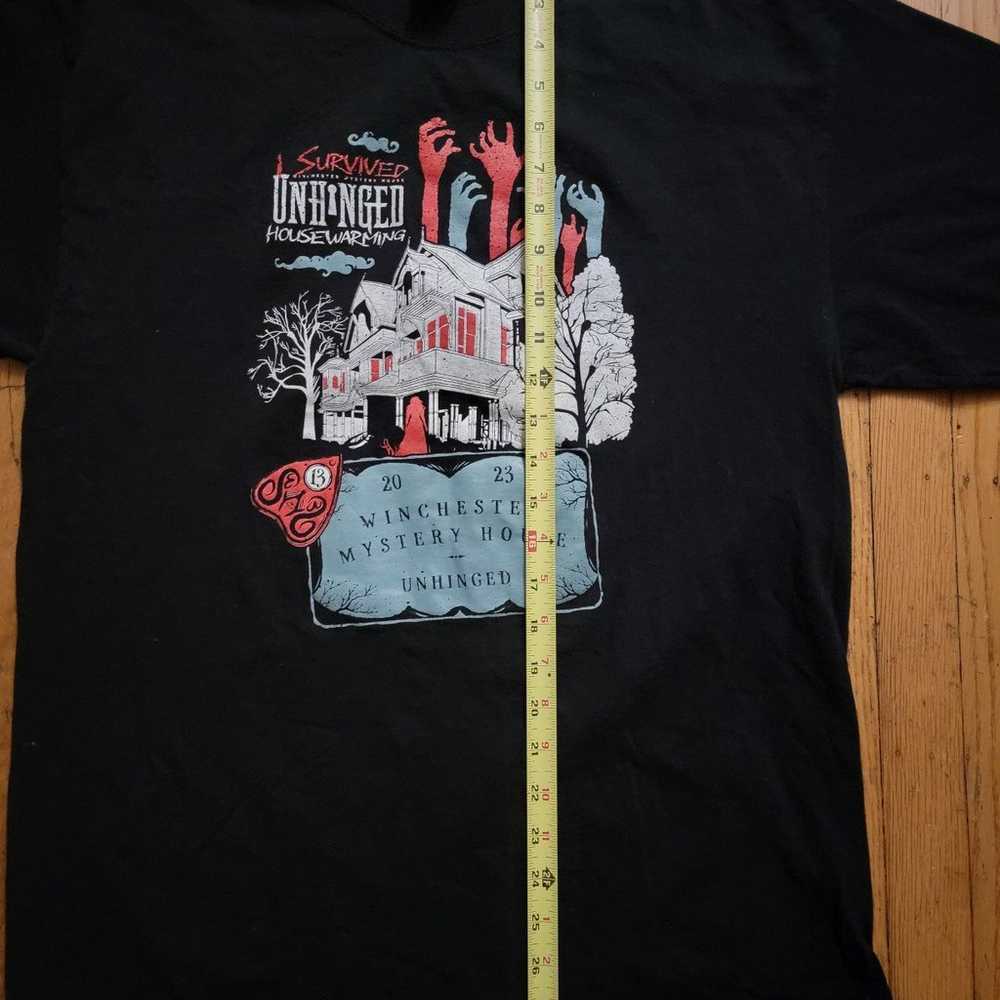 WINCHESTER MYSTERY HOUSE Unhinged SHIRT I Survive… - image 4