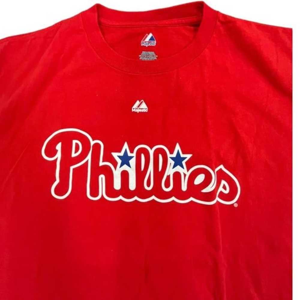 Y2K Philadelphia Phillies Brad Lidge Size XL Jers… - image 4