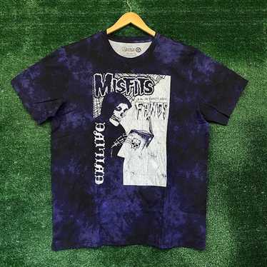 Misfits To All the Fiends Tie Dye Punk Rock Band … - image 1