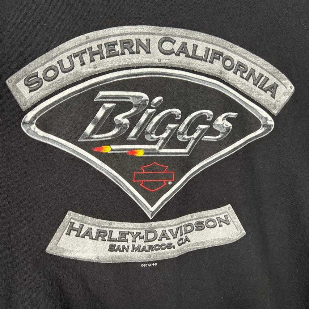 Harley Davidson Biggs San Marcos CA Motorcycle T-… - image 5