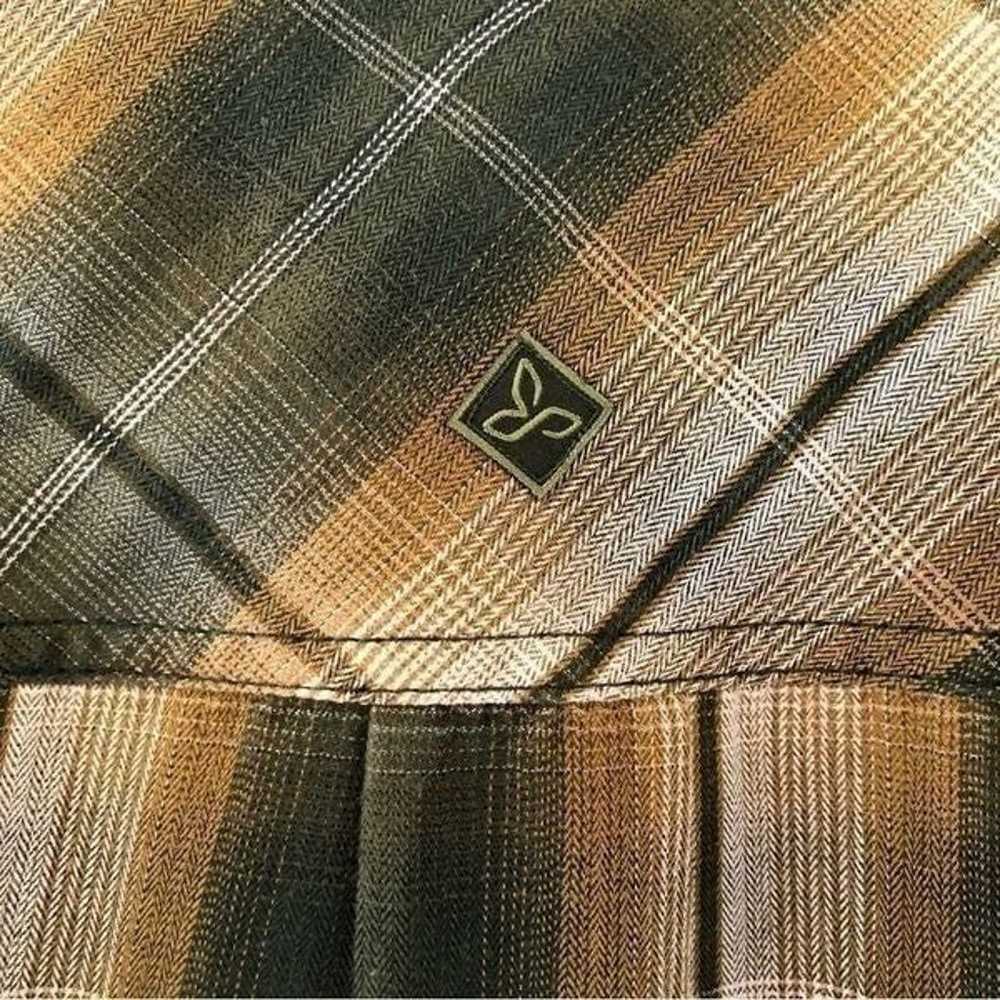 PrAna Men's Plaid Holton Long Sleeve Shirt Size M… - image 8