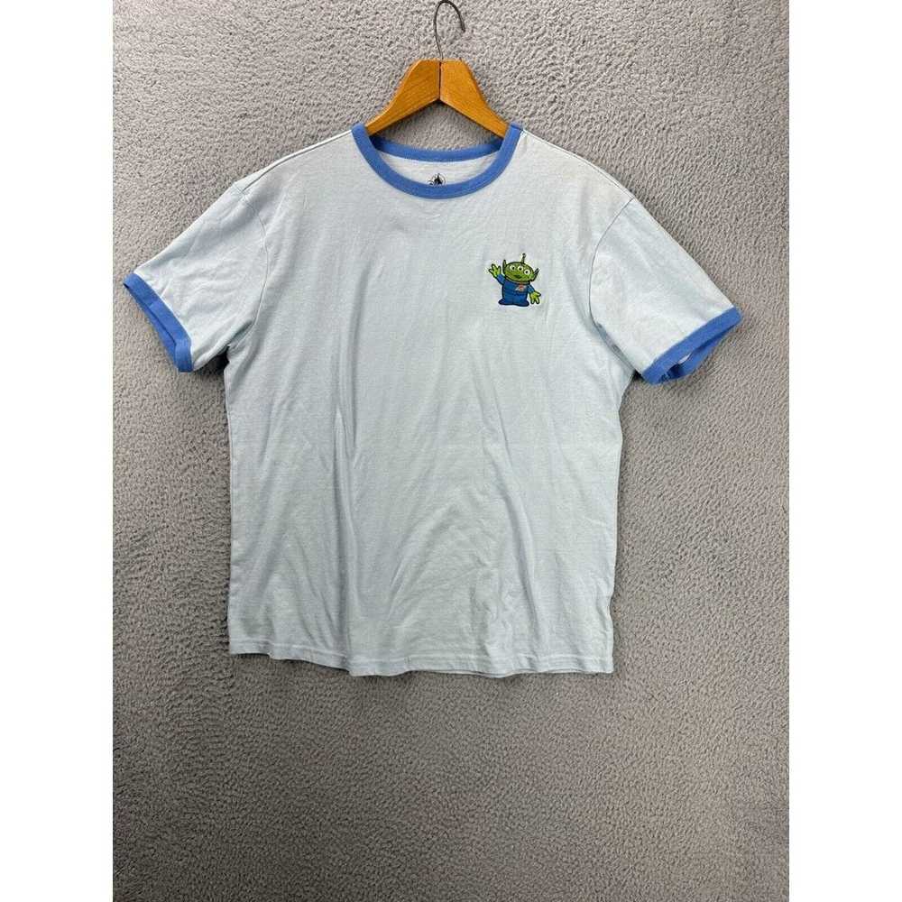 Disney Shirt Adult Medium Blue Toy Story Crew Nec… - image 1
