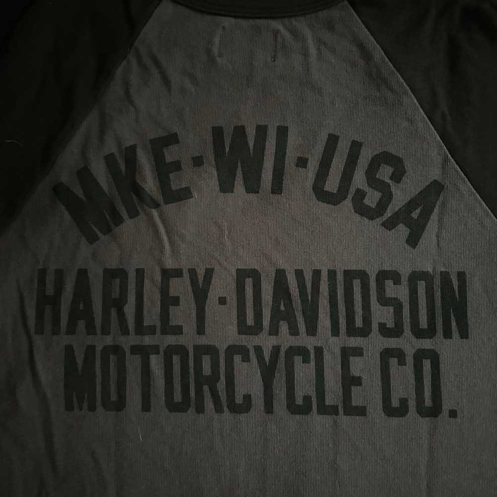 Harley Davidson Raglan Tee - image 4