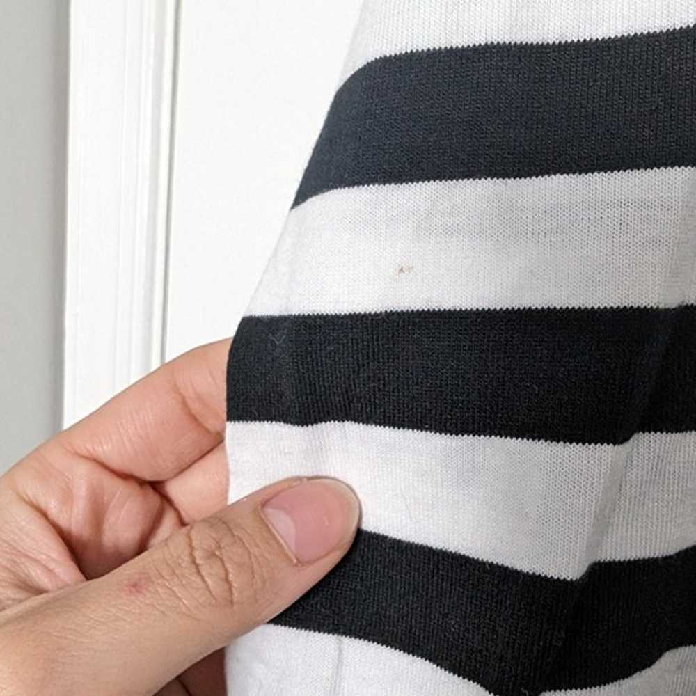 Lurking Class Long Sleeve Striped Black White T-s… - image 3