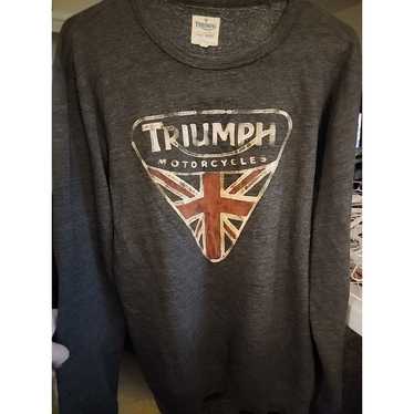 TRIUMPH By Lucky Brand Crew Neck Sweatshirt Gray … - image 1