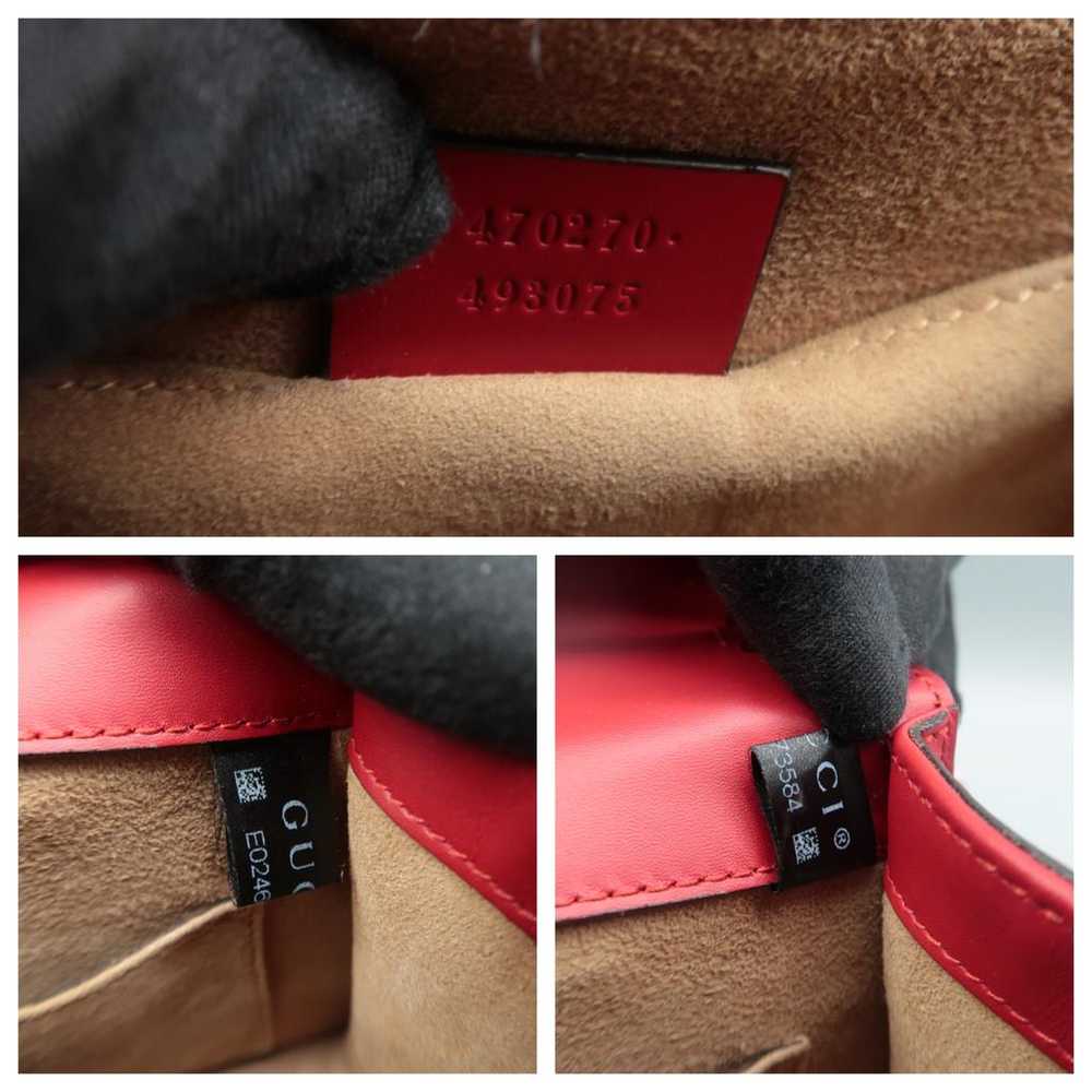 Gucci Sylvie Top Handle leather satchel - image 12
