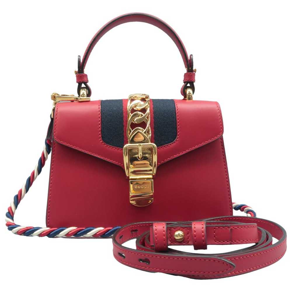 Gucci Sylvie Top Handle leather satchel - image 1