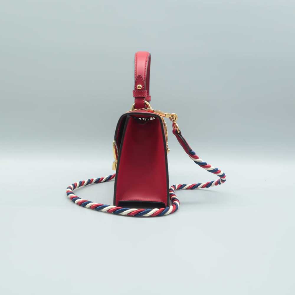 Gucci Sylvie Top Handle leather satchel - image 3