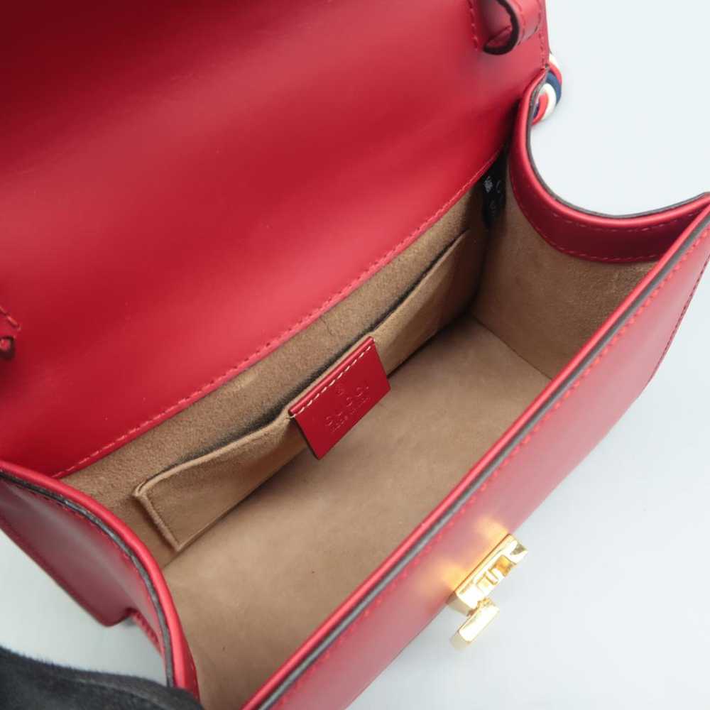 Gucci Sylvie Top Handle leather satchel - image 7