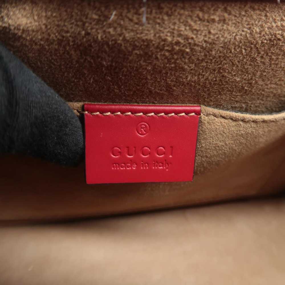 Gucci Sylvie Top Handle leather satchel - image 8