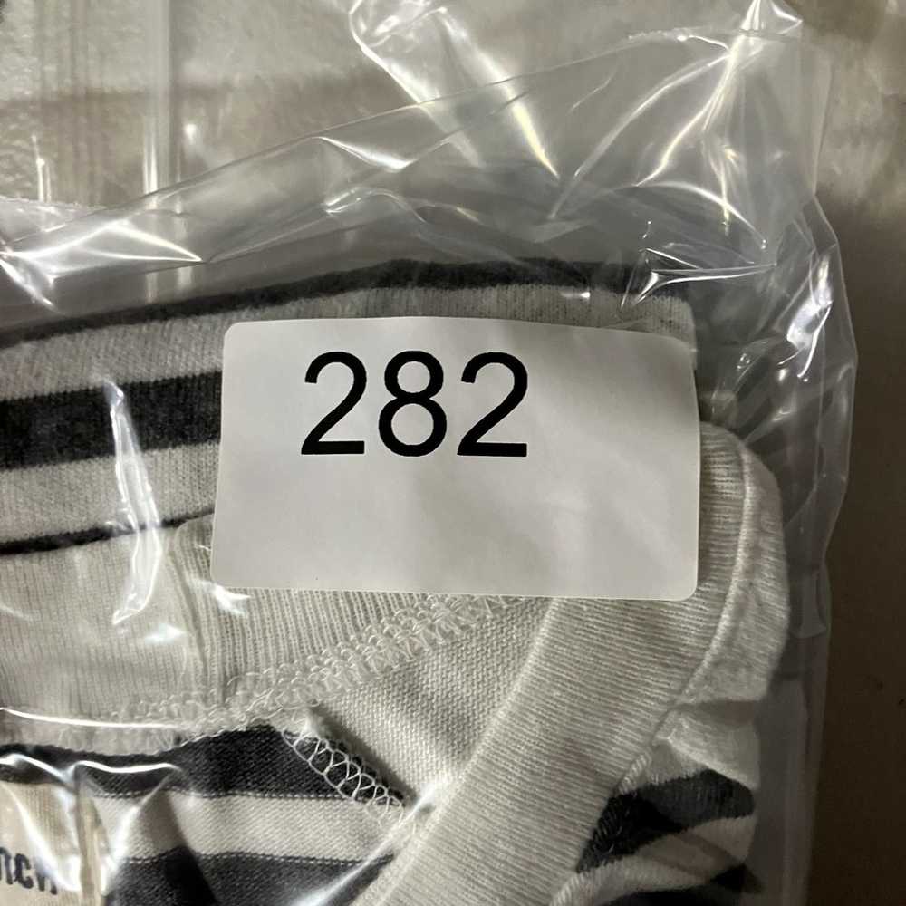 Taylor Stitch Pullover Mens 44 Triblend White bla… - image 9