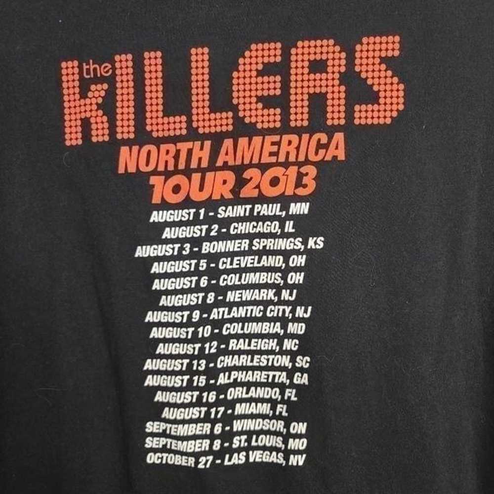The Killers 2013 concert shirt - image 4