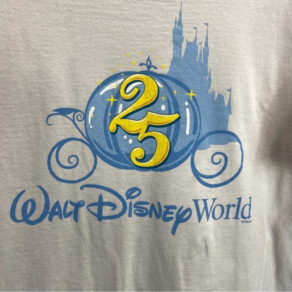 Disney 25th Anniversary Shirt 1996 Walt Disney Wo… - image 11