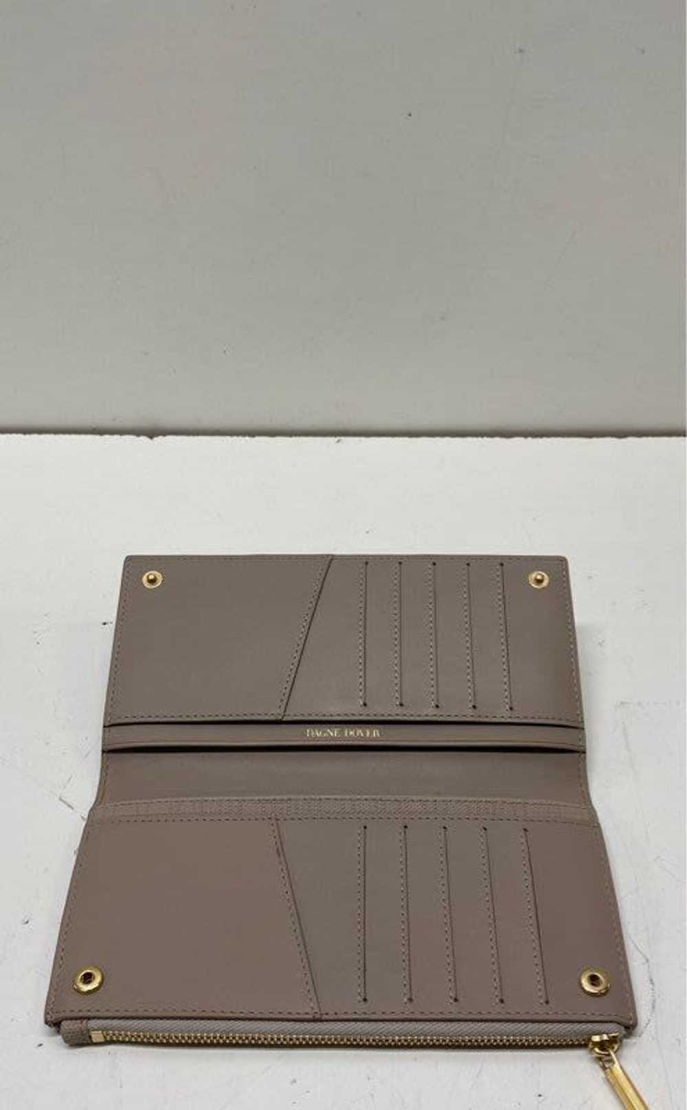 Dagne Dover Leather Continental Zip Around Wallet… - image 3
