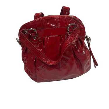 Coach Red Patent Poppy
