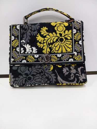 Vera Bradley Black & Green Patterned Handbag