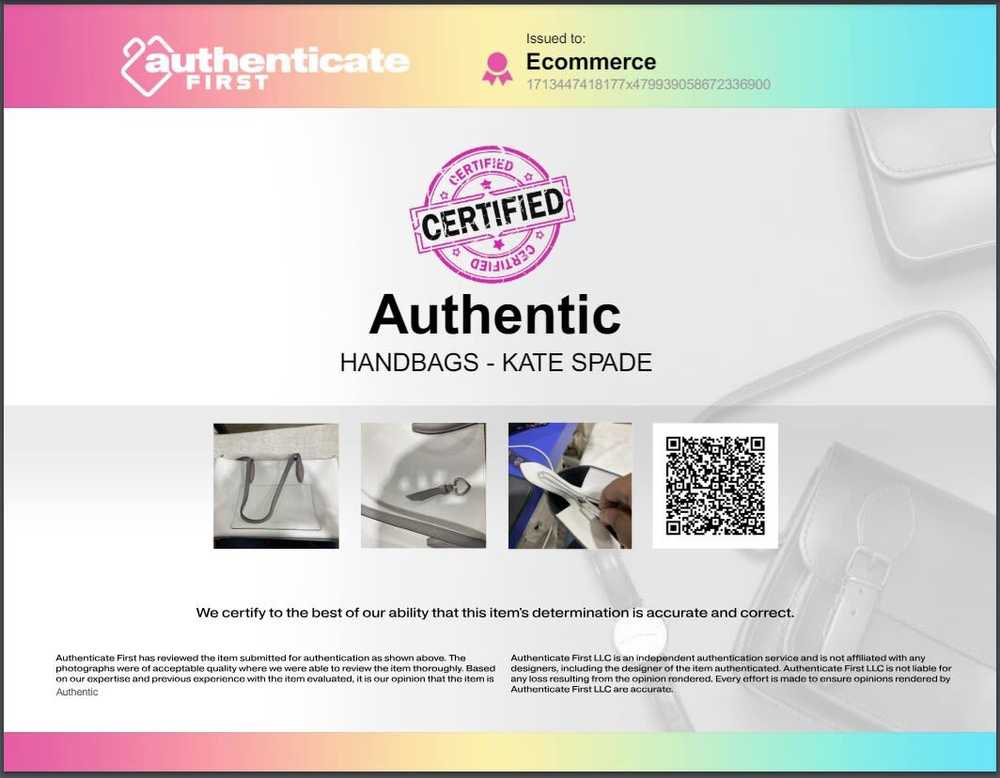 Off White Kate Spades Handbag - image 6