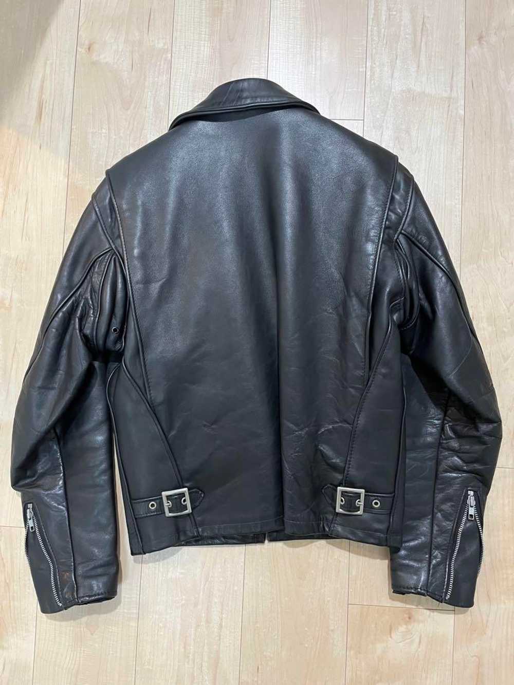 Schott 643E 36 Size Leather Jacket With Liner - image 2