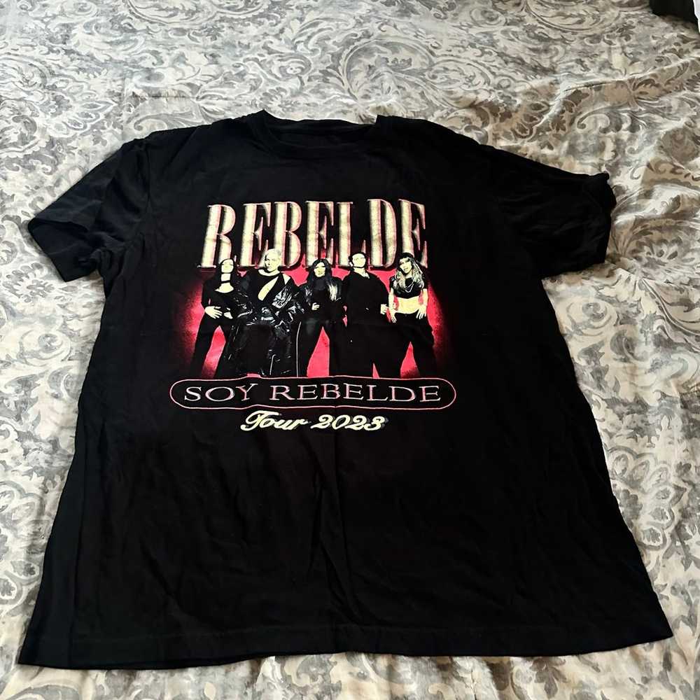 RBD SOY REBELDE TOUR T SHIRT - image 1