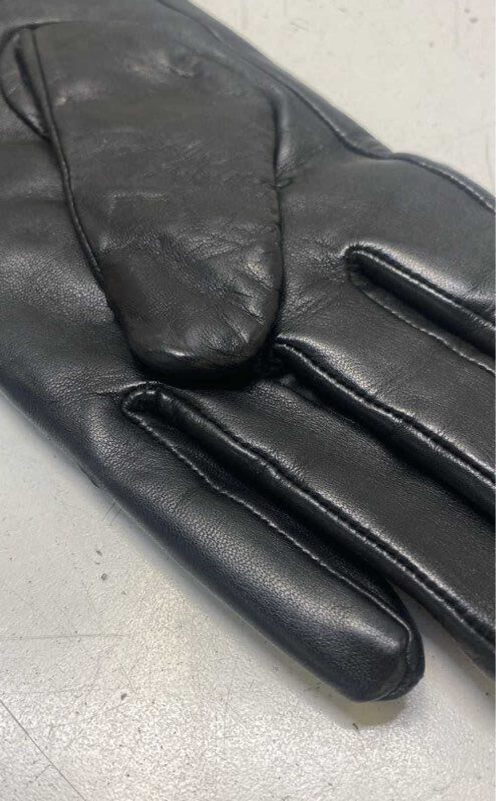 Fownes Brothers Black Vintage Leather Gloves - Si… - image 2