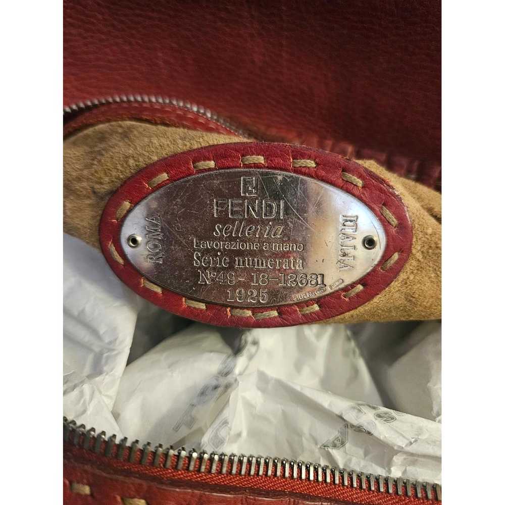 Fendi Carla Selleria leather handbag - image 3