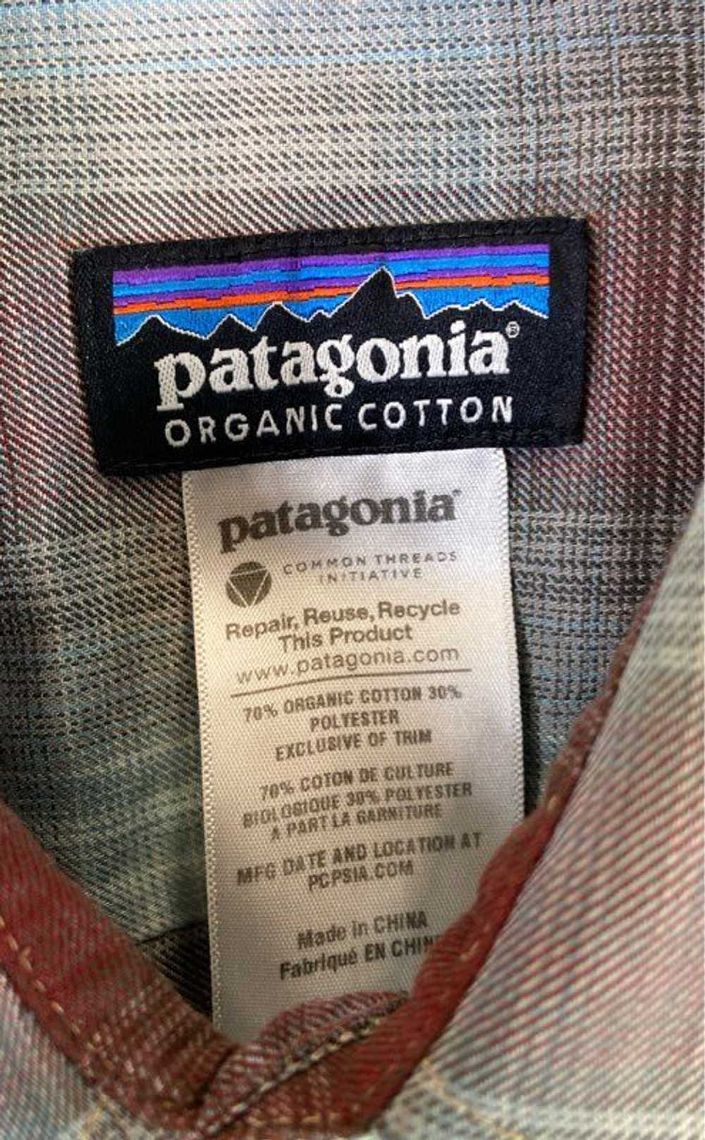 Patagonia Multicolor Plaid Long Sleeve - Size Med… - image 2