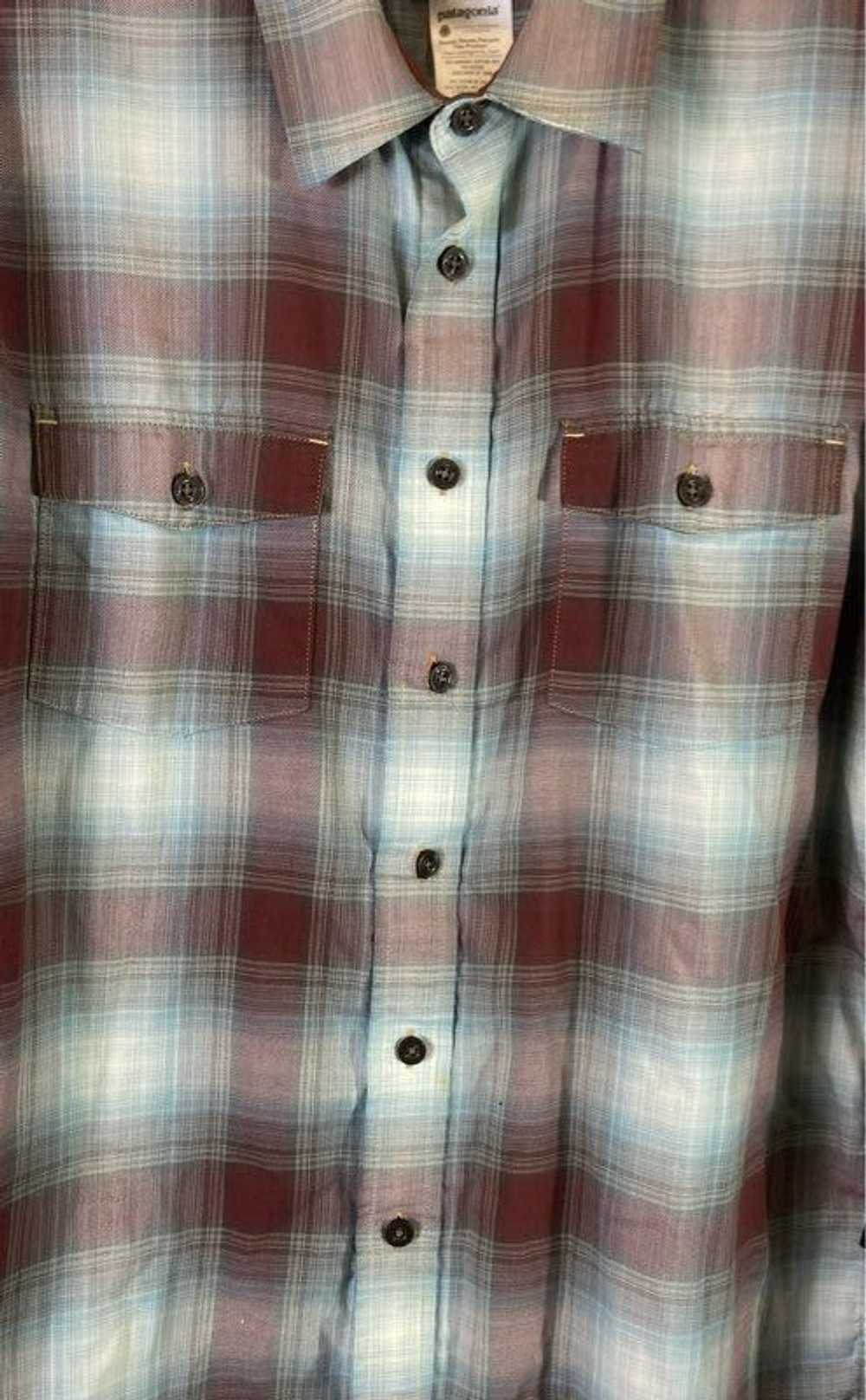 Patagonia Multicolor Plaid Long Sleeve - Size Med… - image 3