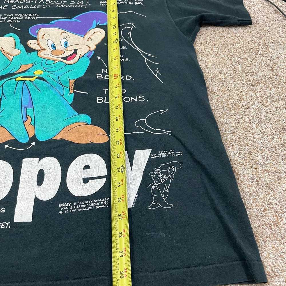 Vintage Walt Disney Dopey T-Shirt Men's One Size … - image 5